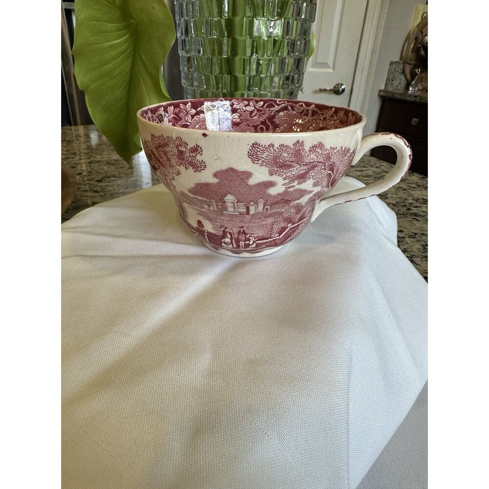 Vintage Mason's Vista Pink Cup Only